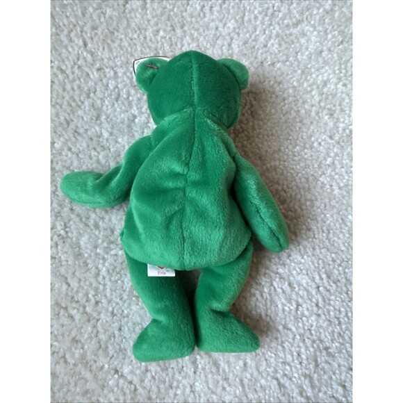 Ty Beanie Baby Erin The Bear 1997 Retired Plush Toy - Picture 6 of 7
